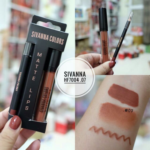 Son Kem Lì Sivanna Colors Matte Lips