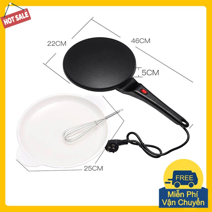 Máy nướng bánh tráng, bánh pancake,bánh crepe tiện dụng