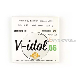 Tròng kính cận V-idol 1.56