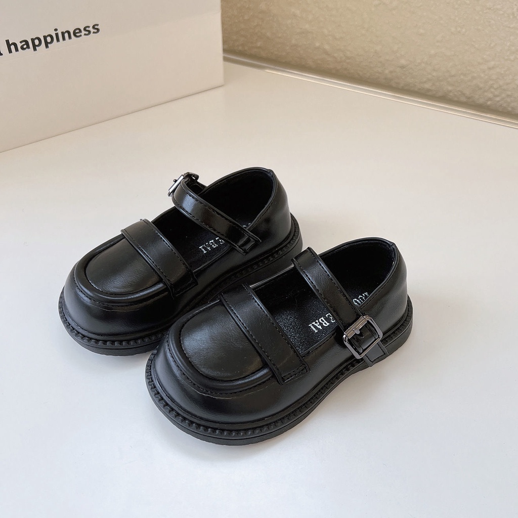 Giày sandal Bằng Da Phong Cách Anh Quốc Thời Trang Mùa Xuân Dành Cho Bé Trai Tập Đi 2022