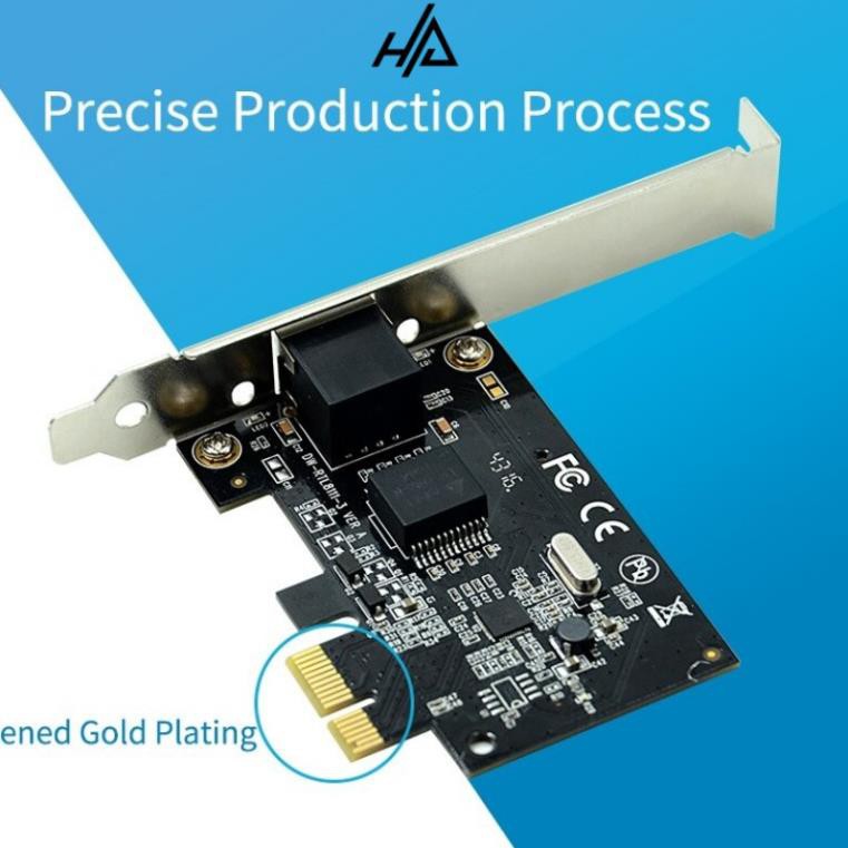 CARD PCI EXPRESS TO LAN MAIN H61 Giao tiếp máy tính PCI Express x1