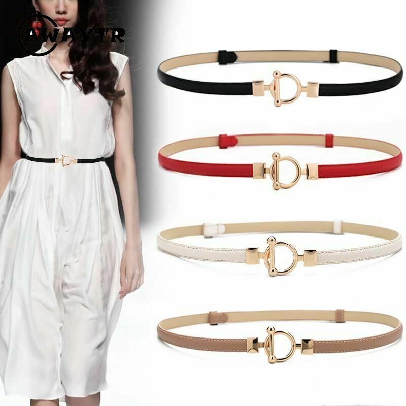 Thắt Lưng Bản Nhỏ Đơn Giản Thời Trang Cho Nữ