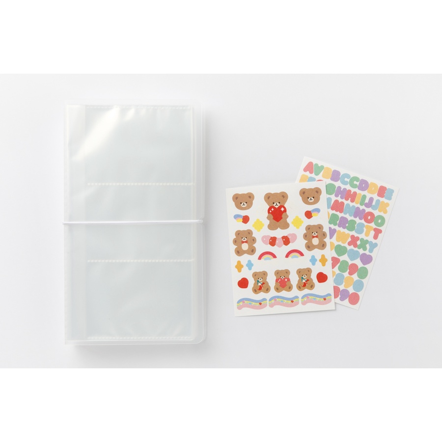 Album Collect Book Đựng Photo Card Ảnh ARTBOX Hàn Quốc Bìa PP Trong Suốt Kèm Sticker Trang Trí