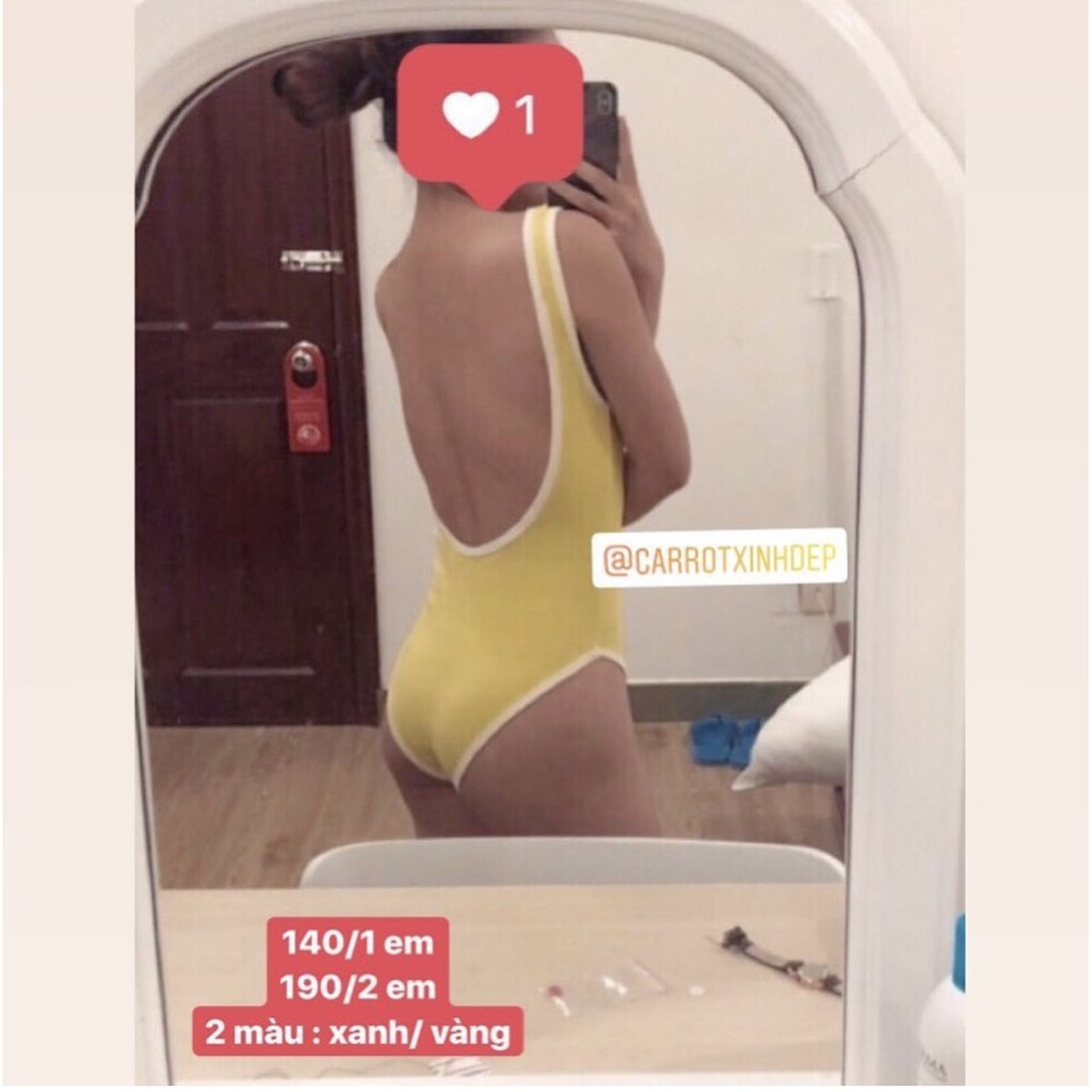 ĐỒ BƠI ÔM DÁNG BASIC KHÔNG LỖI MỐT BODYSUIT THUN GÂN FREESIZE VIỀN TRẮNG TÔN DÁNG QUYẾN RŨ