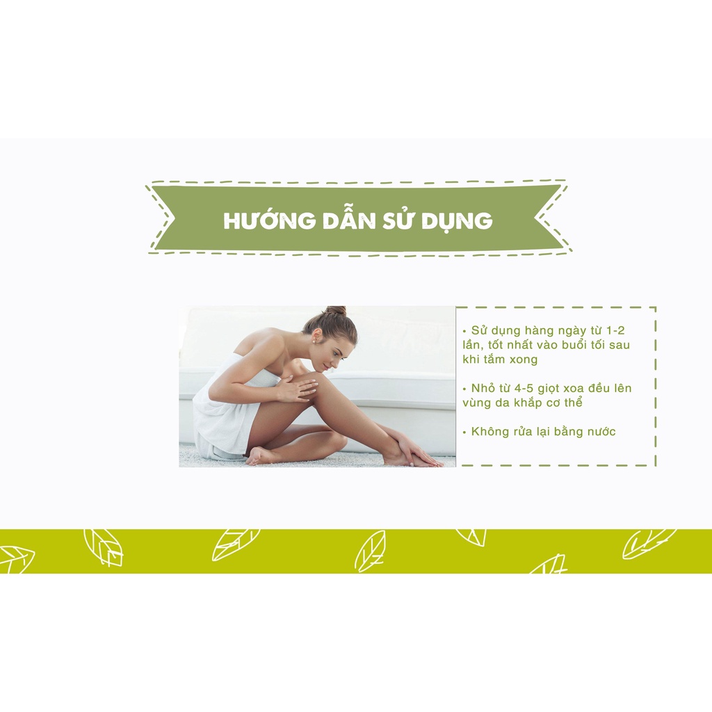 Dầu massage body tinh dầu Mắc Ca và Vỏ Bưởi MACALAND 50ml giúp dưỡng ẩm ngăn ngừa nám, tàn nhang chống lão hóa