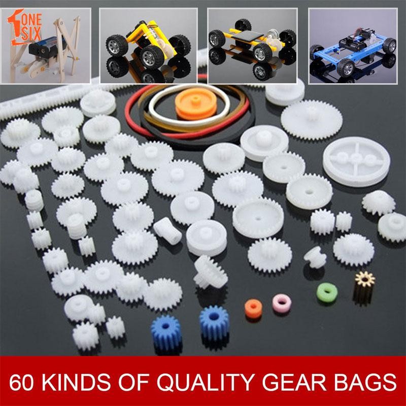Bộ phụ kiện 60 bánh răng cho xe đồ chơi