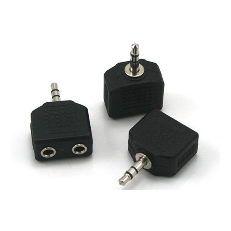 5c Jack Chia Audio 3.5mm 2 cổng ra
