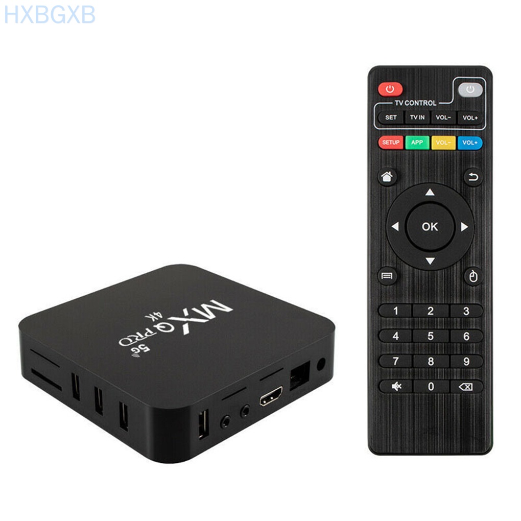 HXBG TV Box Home Living Room TV Wifi Media Player Television Network 4K Player, 1G/8G, EU plug