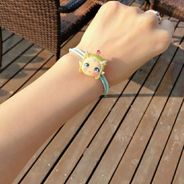 Cột tóc buộc tóc hình mặt siêu cute