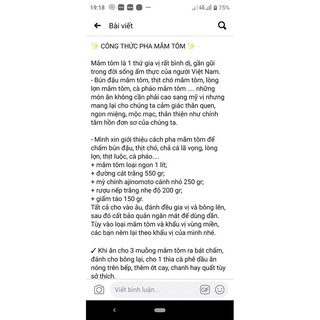 [Xả hàng] 1 lít mắm tôm Ba Làng, Thanh Hoá