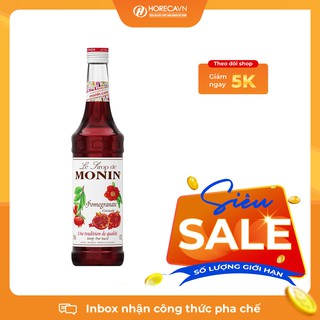 Monin Pomegranate Syrup 700ml - Siro Lựu Quả - SALE SỐC - GIÁ GỐC