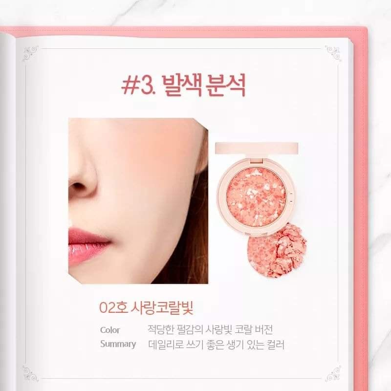 PHẤN MÁ HỒNG TRANG ĐIỂM BẮT SÁNG BÓNG KHỎE CHO DA FMGT MARBLE BEAM BLUSH 7G CHÍNH HÃNG - 11065