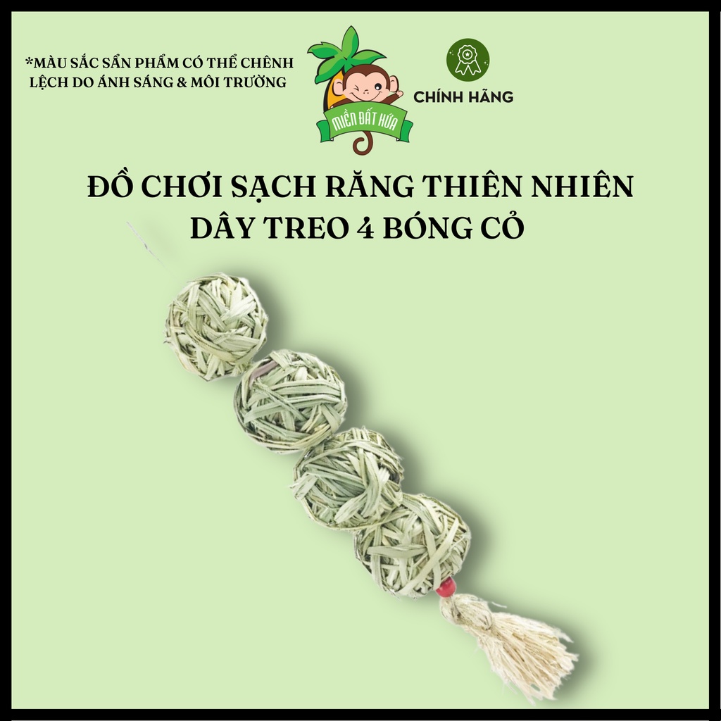 Mài răng thỏ bọ - Các loại xơ mướp, dây thừng giúp mài răng, sạch răng dành cho thỏ, bọ, chinchilla