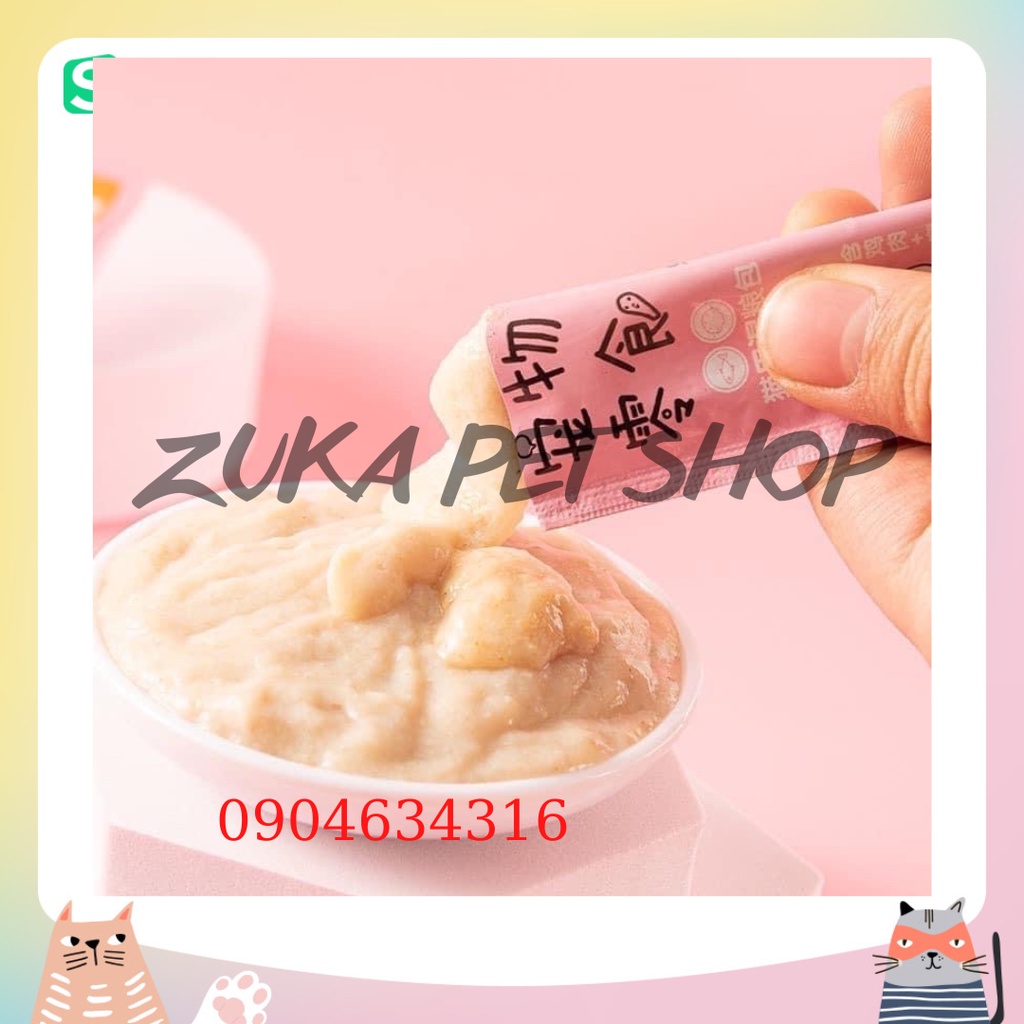 Combo 100 thanh soup thưởng shizuka cho mèo giá cực hịn