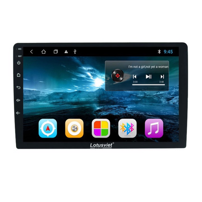 Bộ màn hình DVD Android cao cấp thương hiệu Lotusviet - 2 kích cỡ: 9inch và 10inch {CHÍNH HÃNG 100%}
