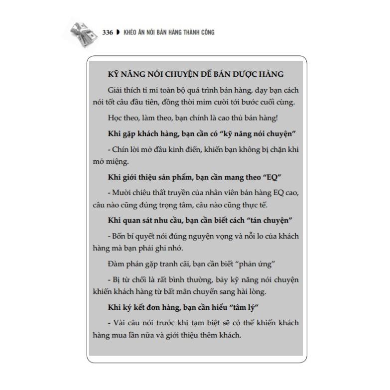 Sách - Khéo ăn nói bán hàng thành công (bìa mềm) - tặng bookmark | BigBuy360 - bigbuy360.vn