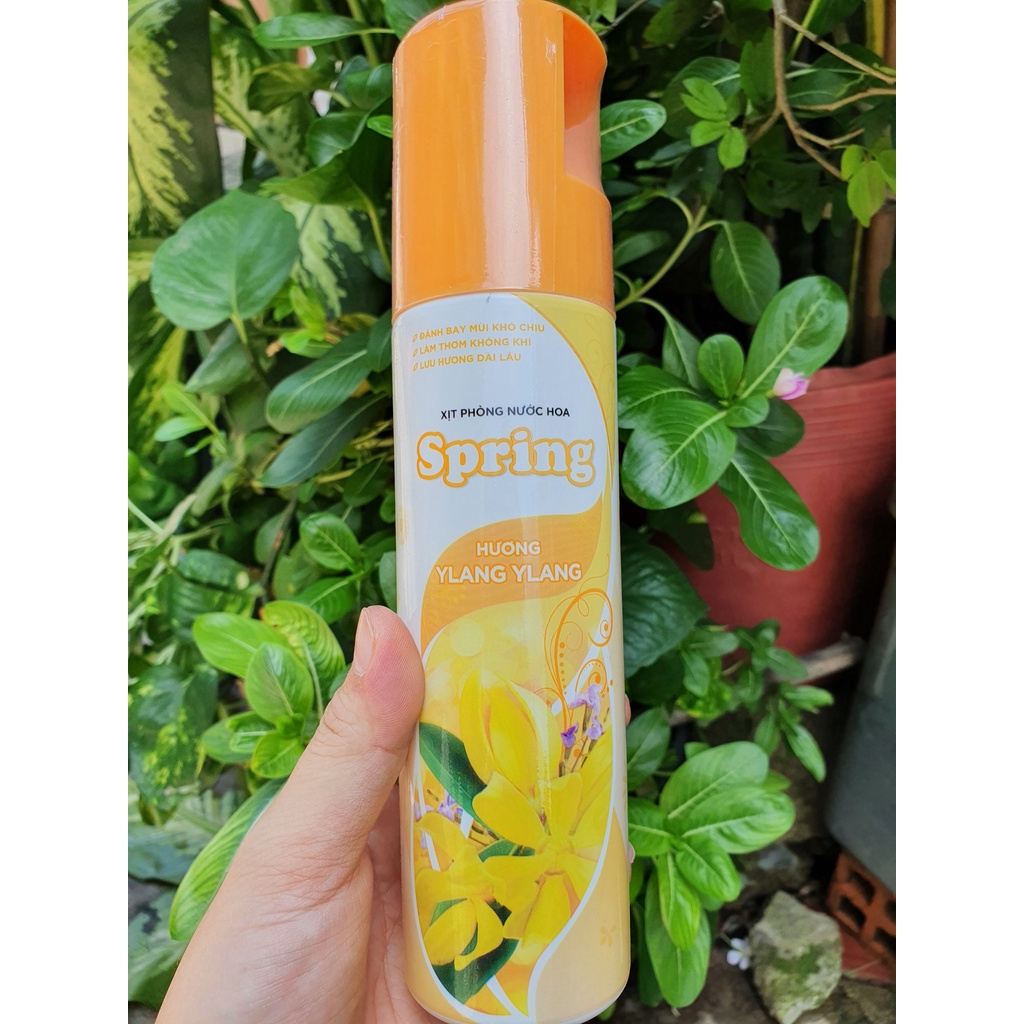 Xịt phòng SPRING 225ML được chọn mùi