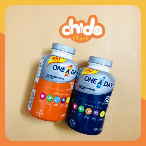 Vitamins tổng hợp One 1 day Mỹ 300v nam/nữ