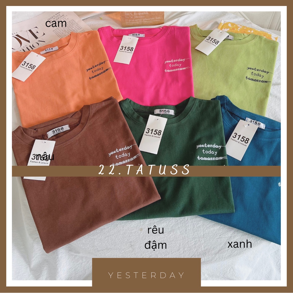 Áo 3158 cotton khô YESTERDAY