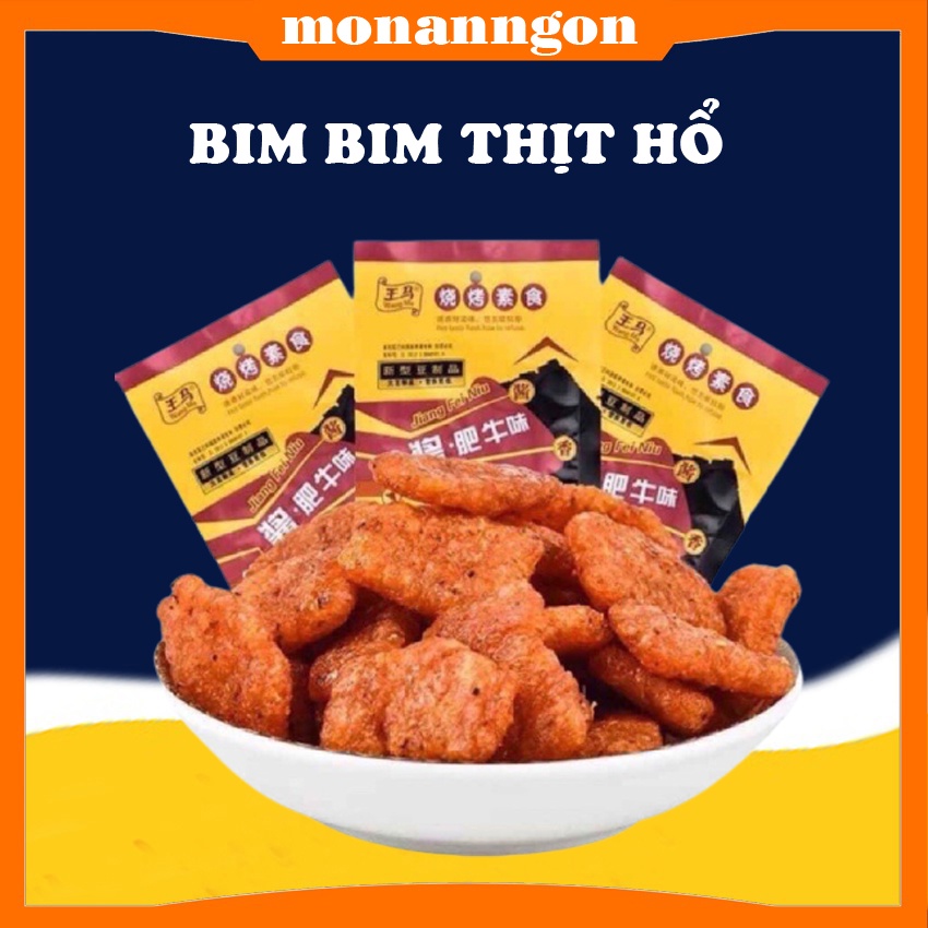 Bim bim thịt hổ ăn vặt trung quốc  gói 45 gam siêu ngon