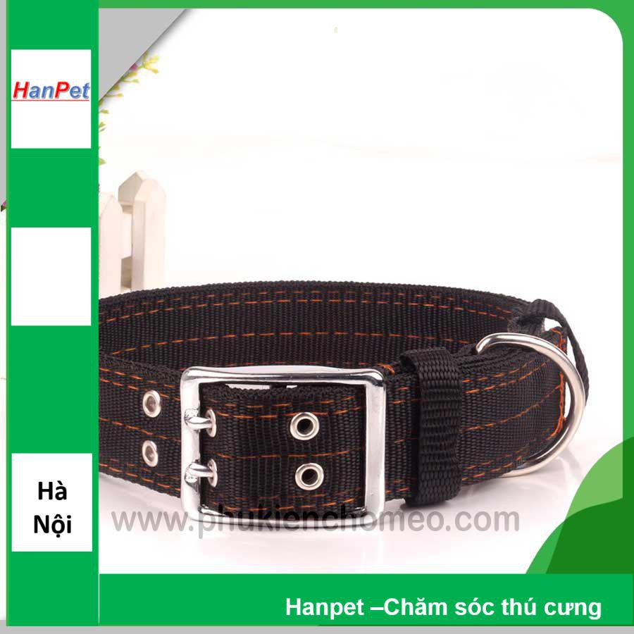 HN-SP779_Vòng cổ chó kiểu tạp dề cho chó lớn Size L:4x 65cm (phù hợp với vòng cổ 44-60cm) (hanpet 4711898)