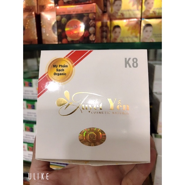 Kem Tuyết Yến K8 trắng da,giảm đỏ da,chống nắng 25g