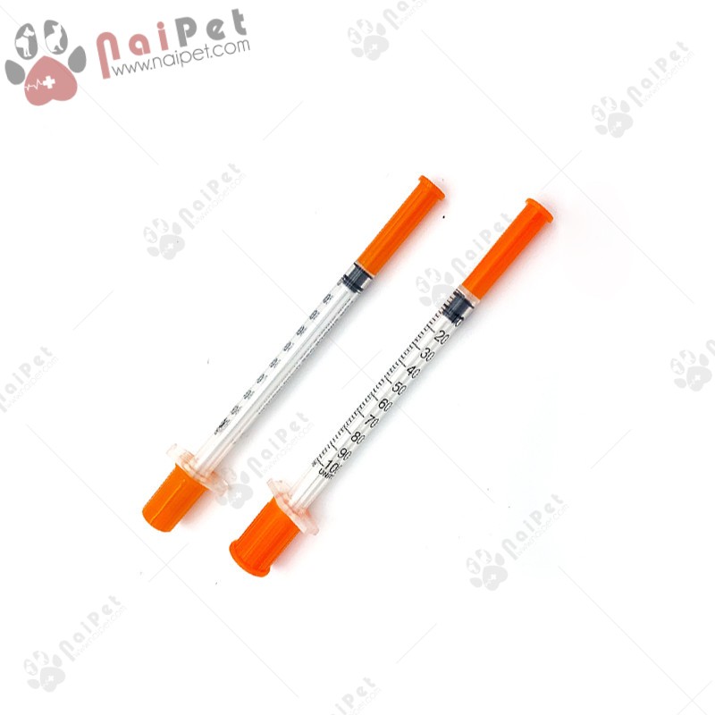 100 Chiếc Xi Lanh Tiêm Bơm Tiêm Kim Tiêm Tiểu Đường Mediplast 1ml