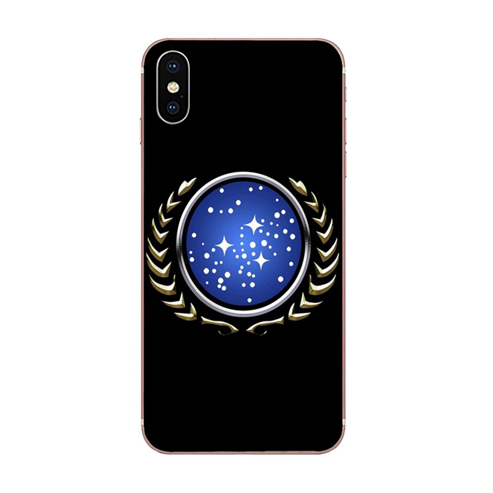 Ốp Lưng Phong Cách Star Trek Ufps Cho Apple Iphone 11 Pro X Xs Max Xr 4 4s 5 5c 5s Se Se2 6 6s 7 8 Plus