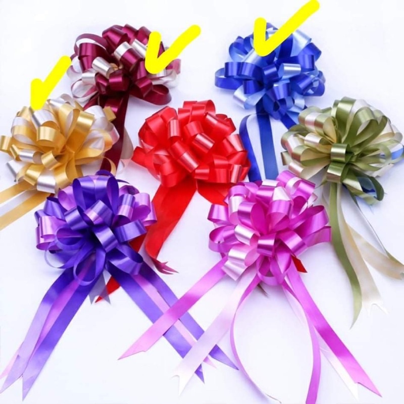 NƠ RÚT TÚ CẦU,nơ trang trí to đẹp