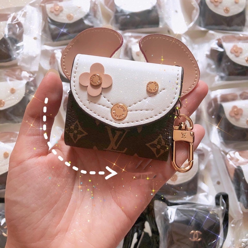 Case Airpod da 1/2/pro Hình Ví Mini LV