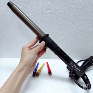 (Tặng 3 kẹp vịt) Máy làm tóc xoăn giả pro size to 25mm