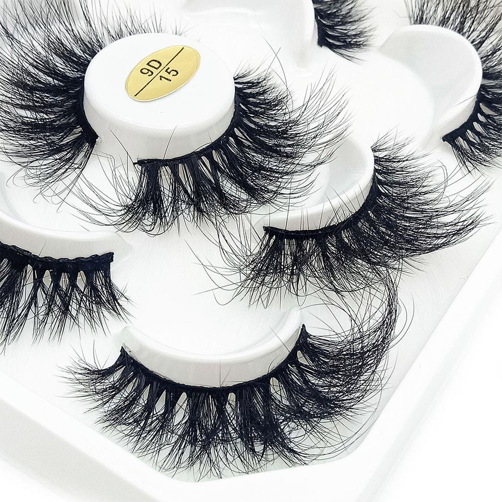 Set 5 Cặp Lông Mi Giả Nhiều Lớp Trang Điểm Tự Nhiên MIH SKONHED