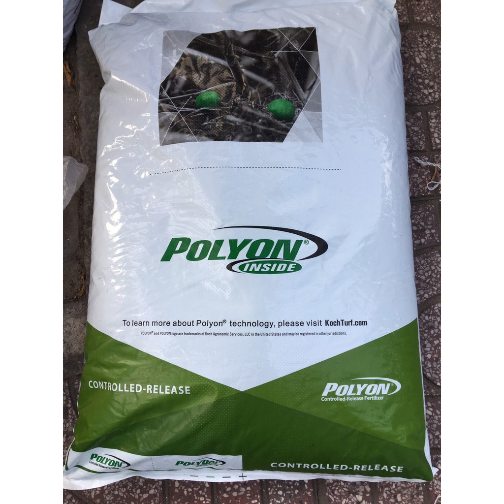 Phân tan chậm mầu xanh xuất xứ nước mỹ 16-6-12 gói 500gr