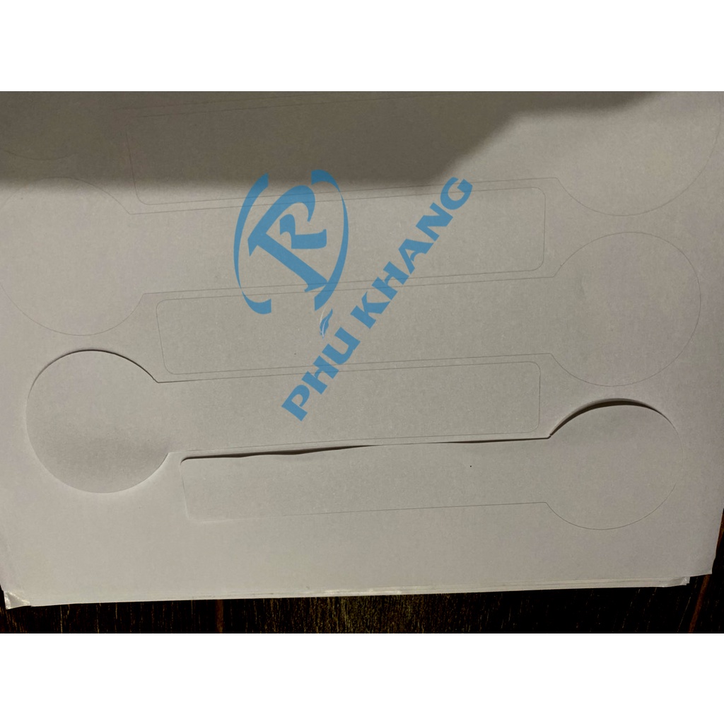 Giấy decal nhám cắt sẵn hình khóa