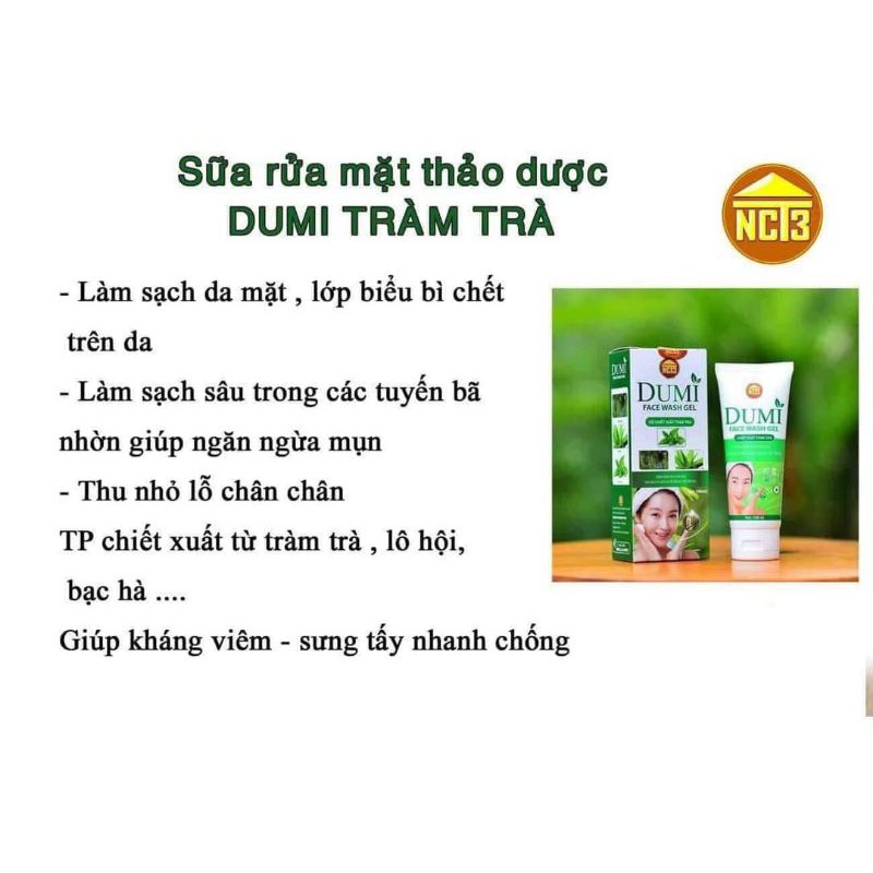 SỮA RỬA MẶT TRÀM TRÀ