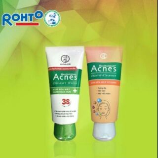 Sữa rửa mặt Acnes sáng da sạch mụn (tuýp 100g)