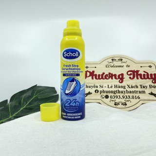 Xịt chống hôi giày Scholl 150ml - phương thùy germany