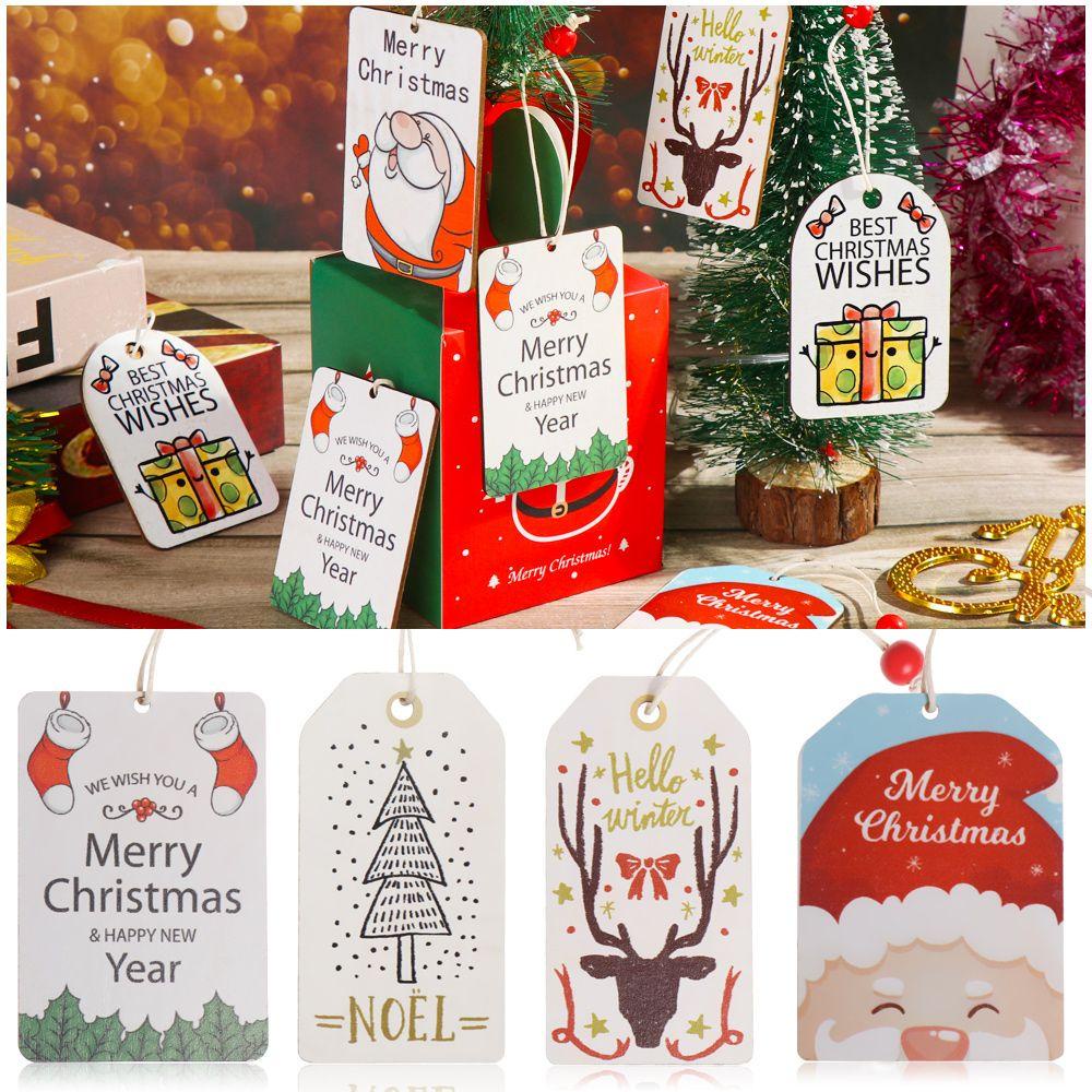 CONOPERY Set 2 Phụ Kiện Trang Trí Cây Thông Giáng Sinh Năm Mới Hình Người Tuyết / Tuần Lộc / Ông