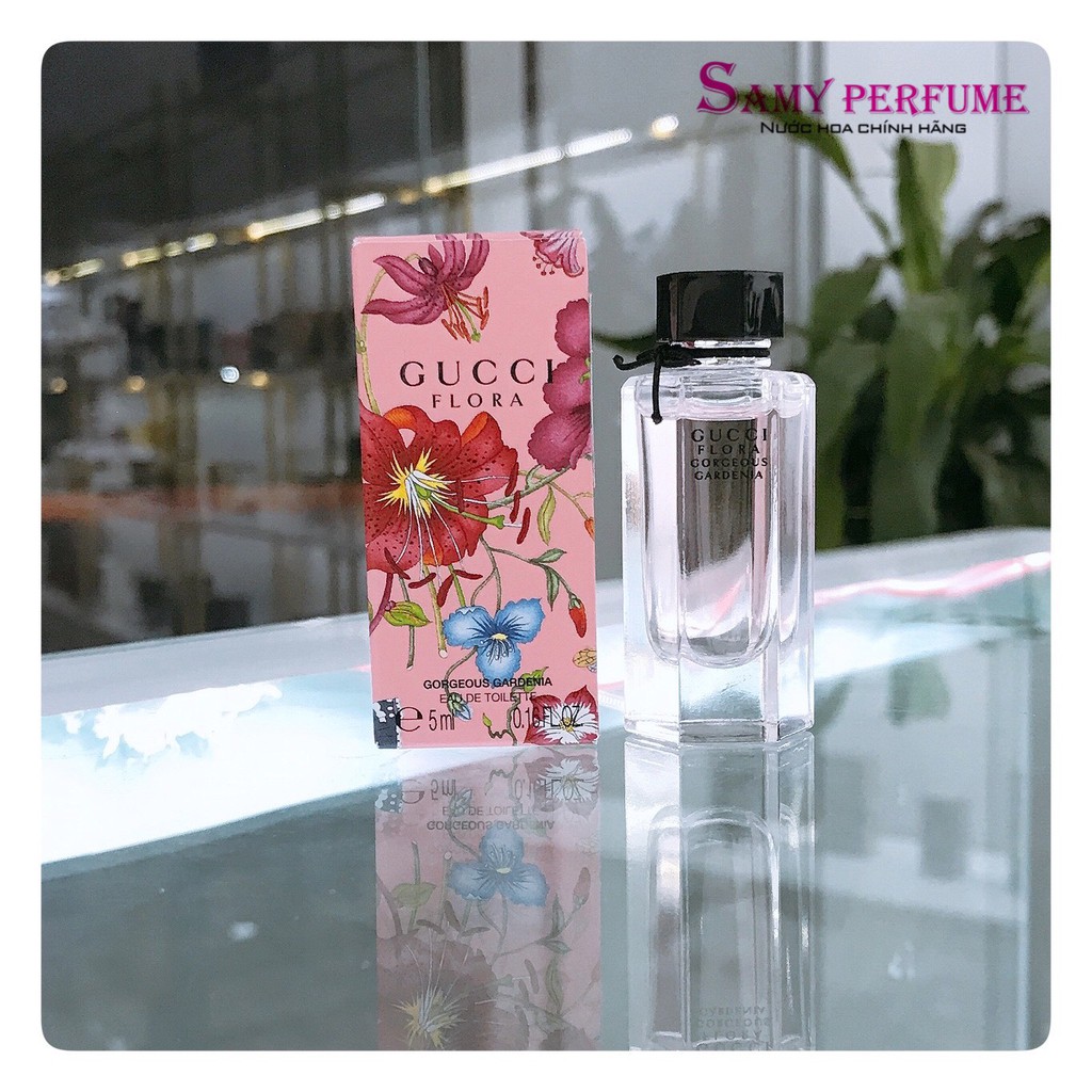 Nước hoa Gucci Flora Gorgeous Gardenia EDT 5ML