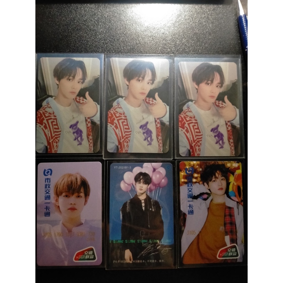 Ảnh Thẻ Photocard Thành Viên Chenle NCT Dream Của Tư Bản Sương Mai
