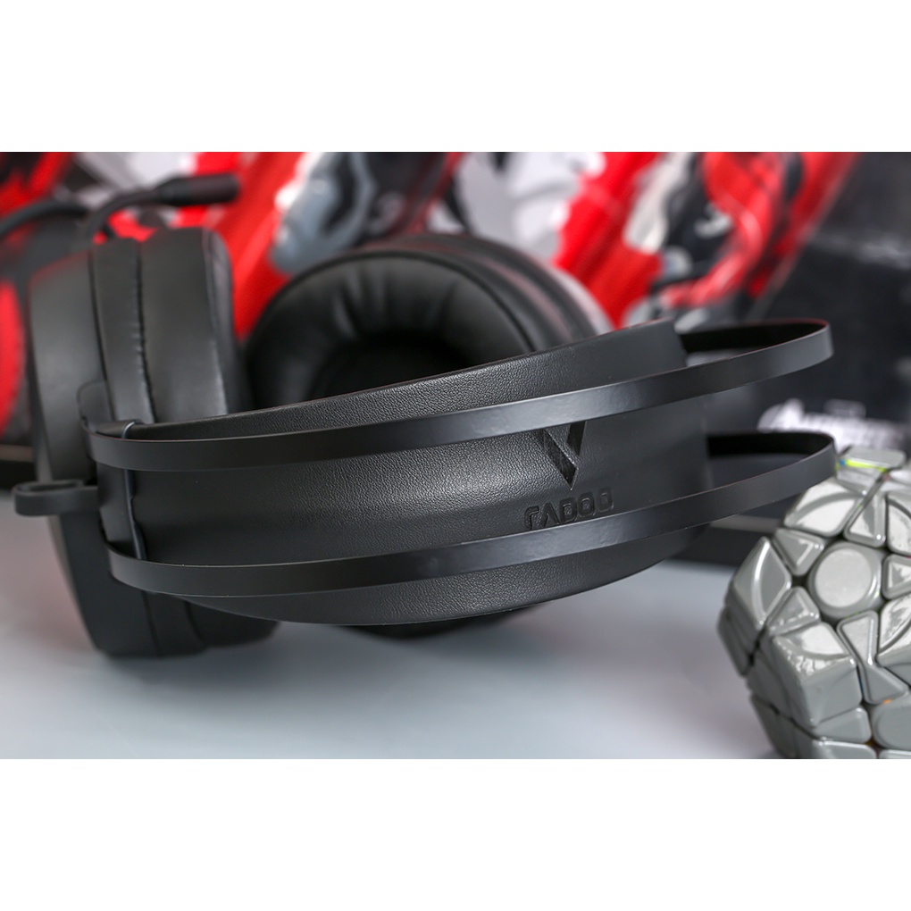 Tai nghe chụp tai Gaming Rapoo VH160 RGB LED