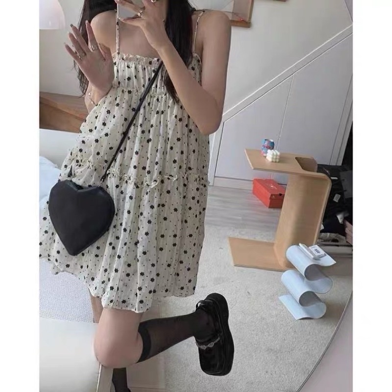 VÁY HOA CÚC TAOBAO