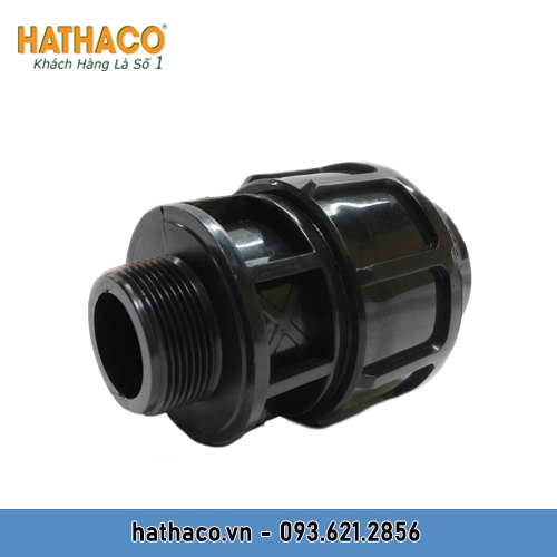 Măng Sông 20 Ren Ngoài 20 - 25 - 32  HATHACO Nối Ống HDPE