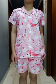 Bộ Pijama ngắn lanh siêu mát