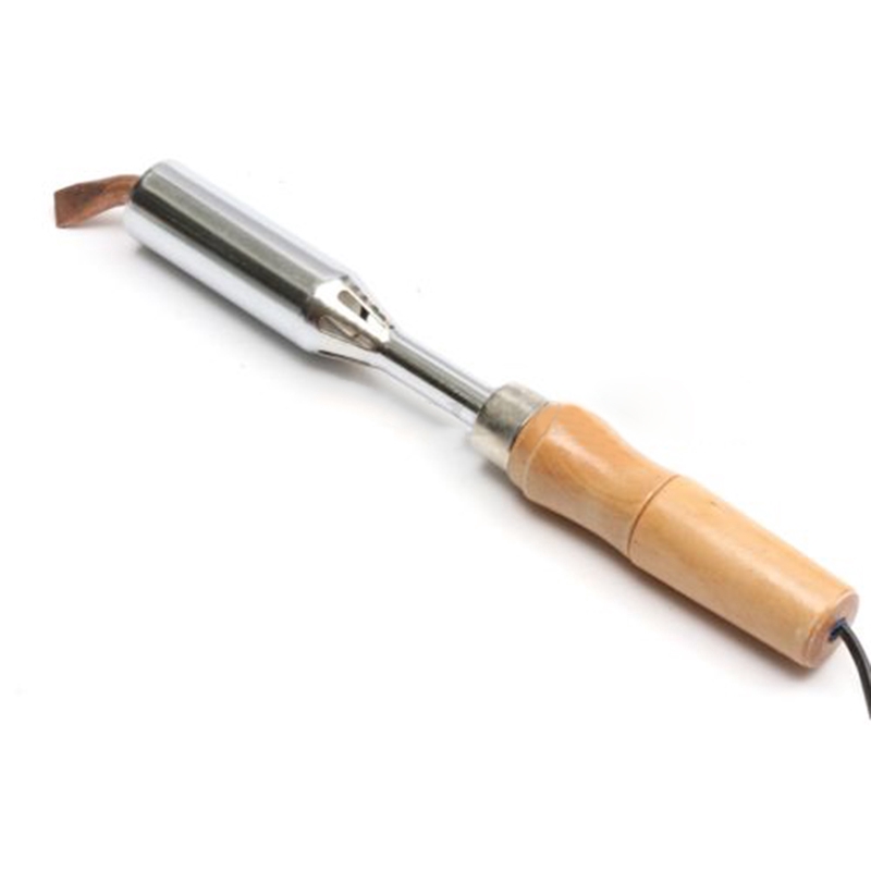 Đồ đục điện tử chất liệu đồng tay cầm gỗ cho máy hàn 100/150/200/300W