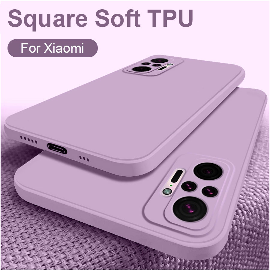 Ốp điện thoại silicone mềm chống sốc mẫu mới cho Xiaomi Mi 11 Lite Redmi Note 10 10s 9s 9 8 7 Pro Max 4G 5G