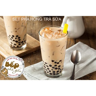 Set hồng trà sữa - nguyên liệu chuẩn thơm ngon