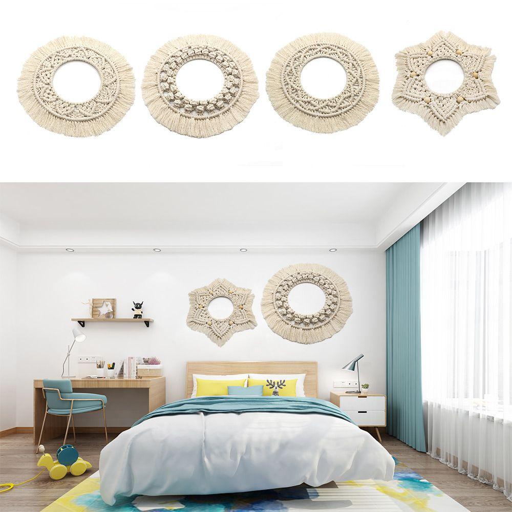 CONOPERY Gương Tròn Thủ Công Chuyên Dùng Trang Trí Phòng Ngủ Cho Bé