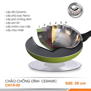 Chảo chống dính Ceramic Comet CH10-30