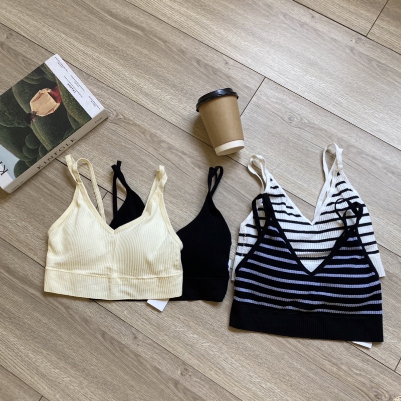 ÁO BRA CROPTOP DÂY ĐÔI | lim.studio